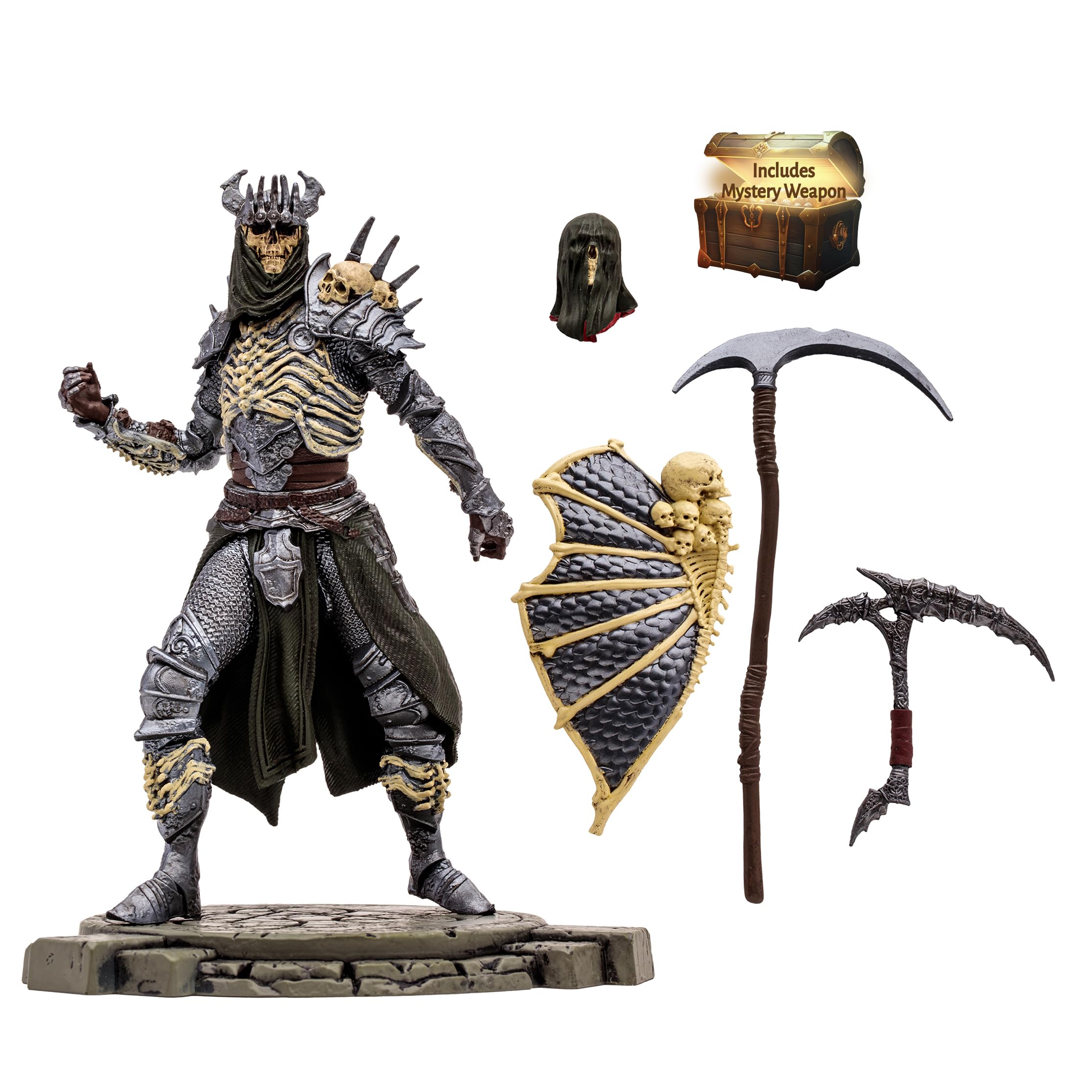 Foto 4 pulgar | Figura de Acción McFarlane Toys Diablo Iv Corpse Explosion Nigromante a Escala 1:12 - Venta Internacional