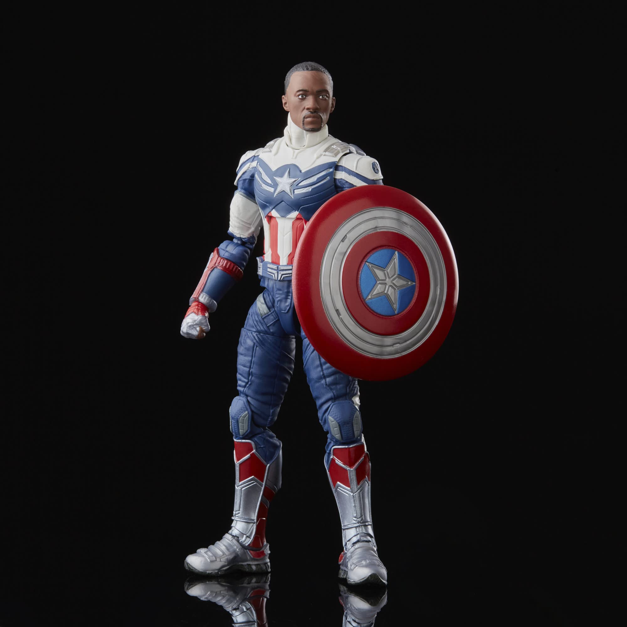 Foto 5 pulgar | Figuras De Acción Capitán América De La Serie Marvel Legends, Paquete De 2 - Venta Internacional.