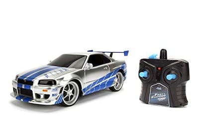 Foto 1 | Coche de Juguete Jada Toys Rc Nissan Gt-r R34 Fast & Furious - Venta Internacional