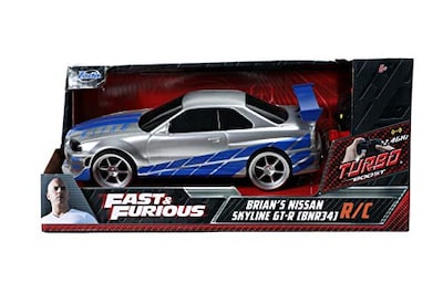 Foto 2 | Coche de Juguete Jada Toys Rc Nissan Gt-r R34 Fast & Furious - Venta Internacional