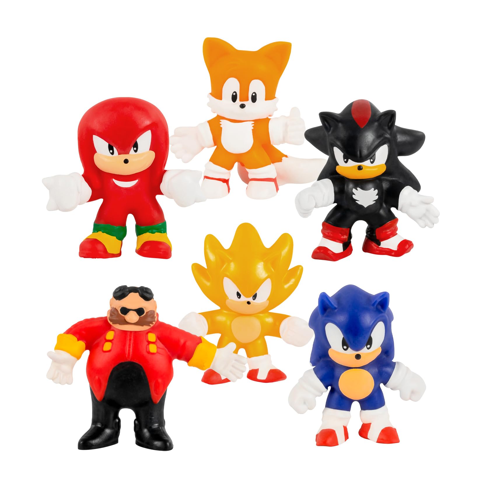 Foto 2 pulgar | Figuras De Acción Heroes Of Goo Jit Zu Minis Sonic 6 Piezas- Venta Internacional