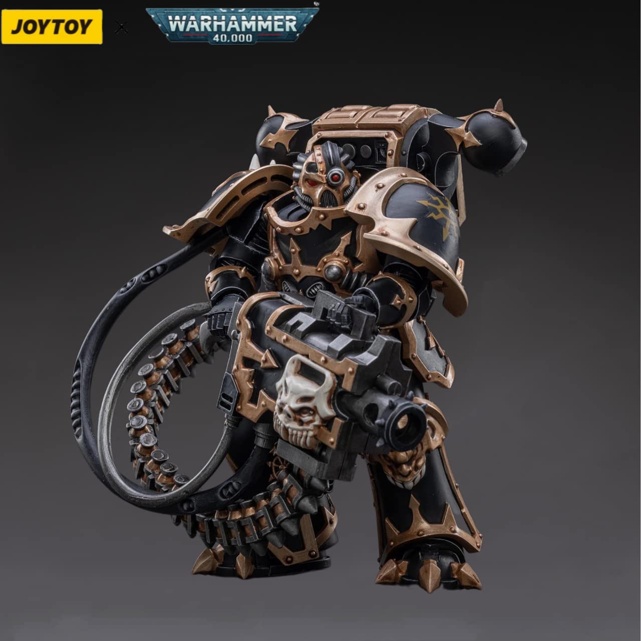 Foto 3 pulgar | Figura de Acción Joytoy Warhammer 40,000 Black Legión Havocs 1/18 - Venta Internacional