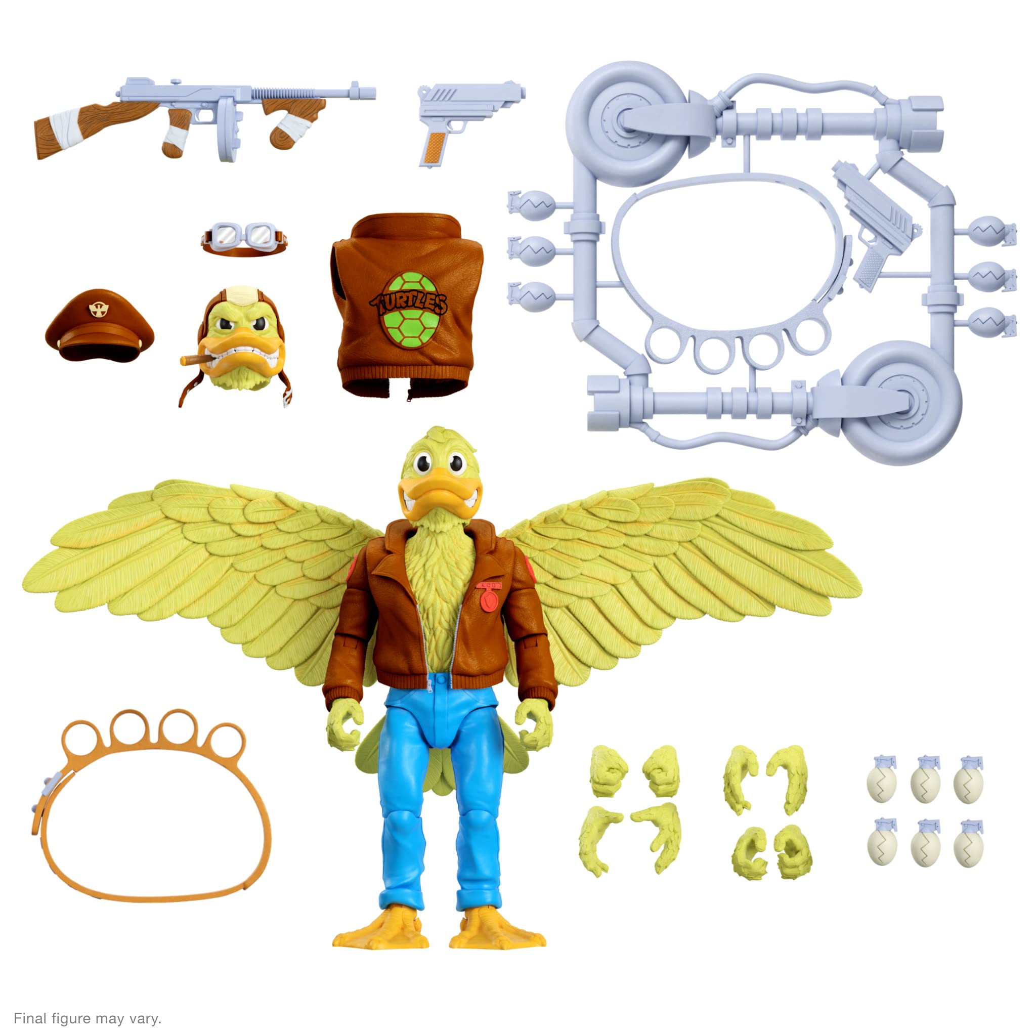 Figura De Acción Super7 Teenage Mutant Ninja Turtles Ace Duck - Venta Internacional