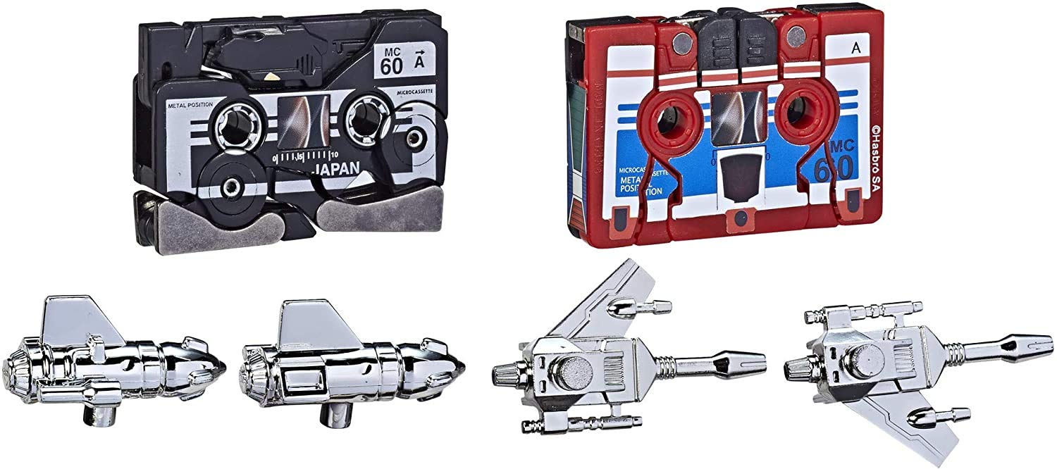 Foto 2 | Casete de Figuras Coleccionables Transformers Vintage G1 2 Piezas - Venta Internacional