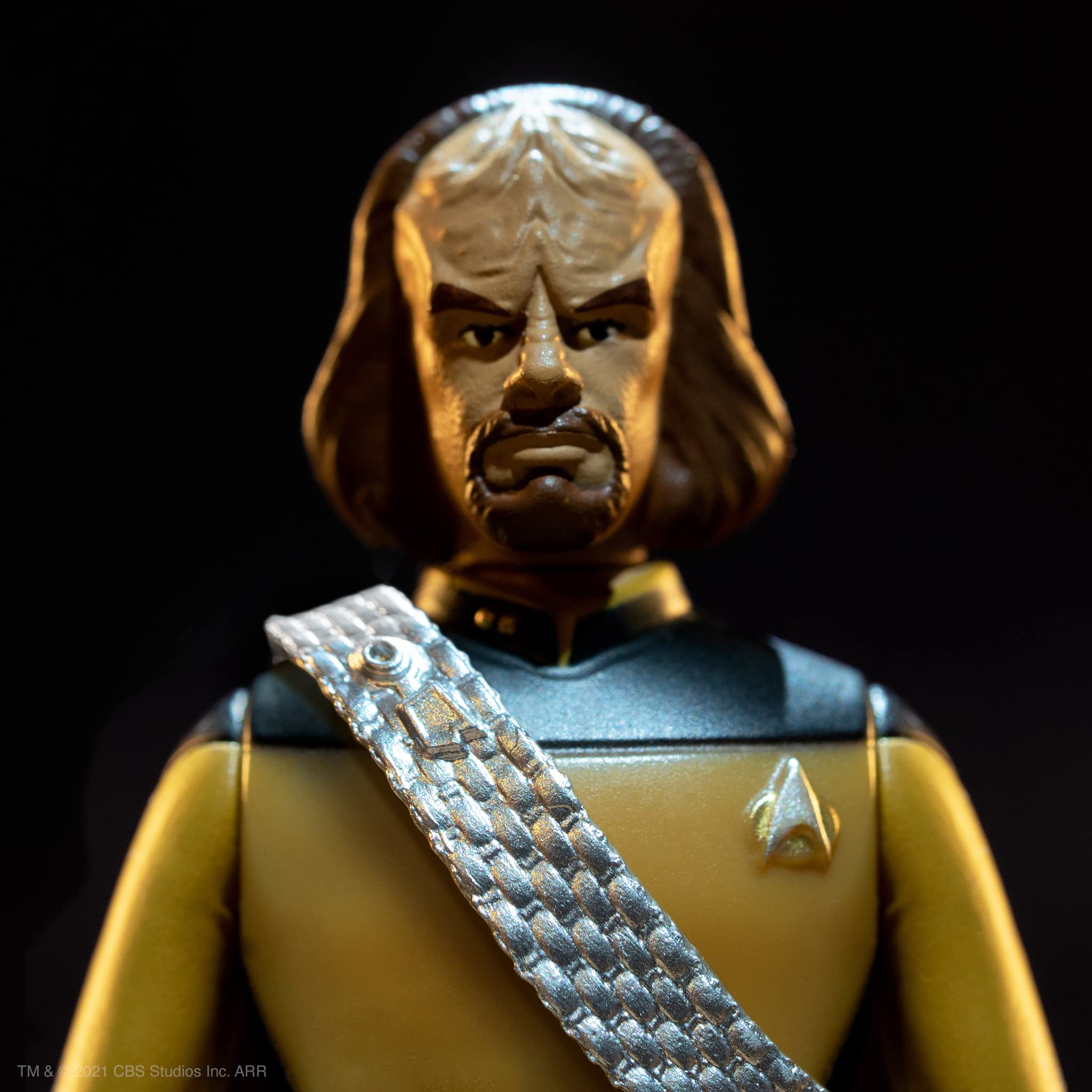 Foto 4 pulgar | Figura Super7 Star Trek Worf-Venta Internacional