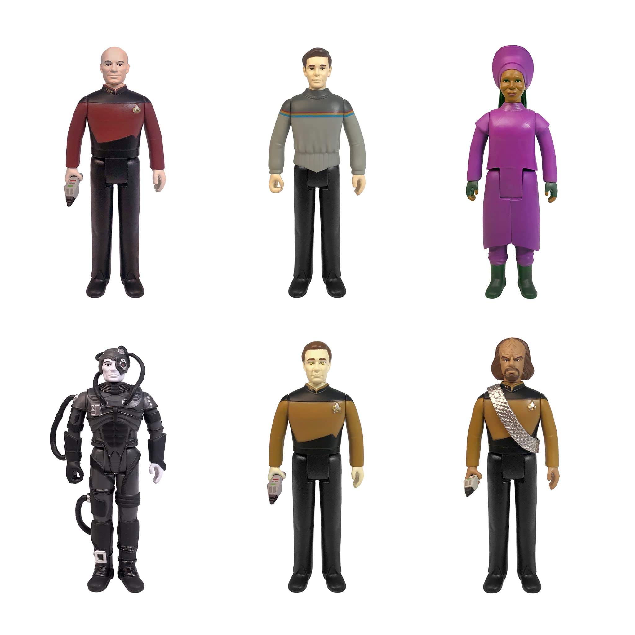 Foto 5 pulgar | Figura Super7 Star Trek Worf-Venta Internacional