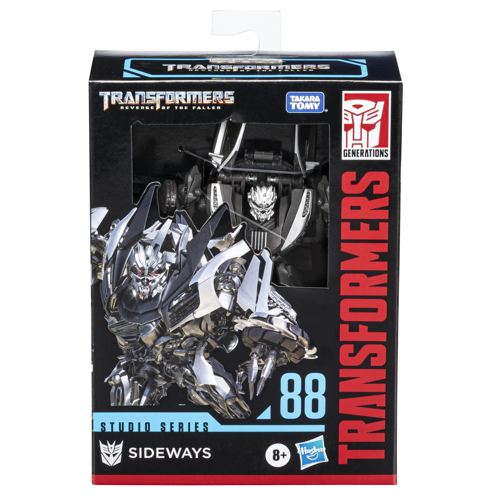 Foto 4 pulgar | Figura De Acción Transformers Studio Series 88 Deluxe Sideways - Venta Internacional.