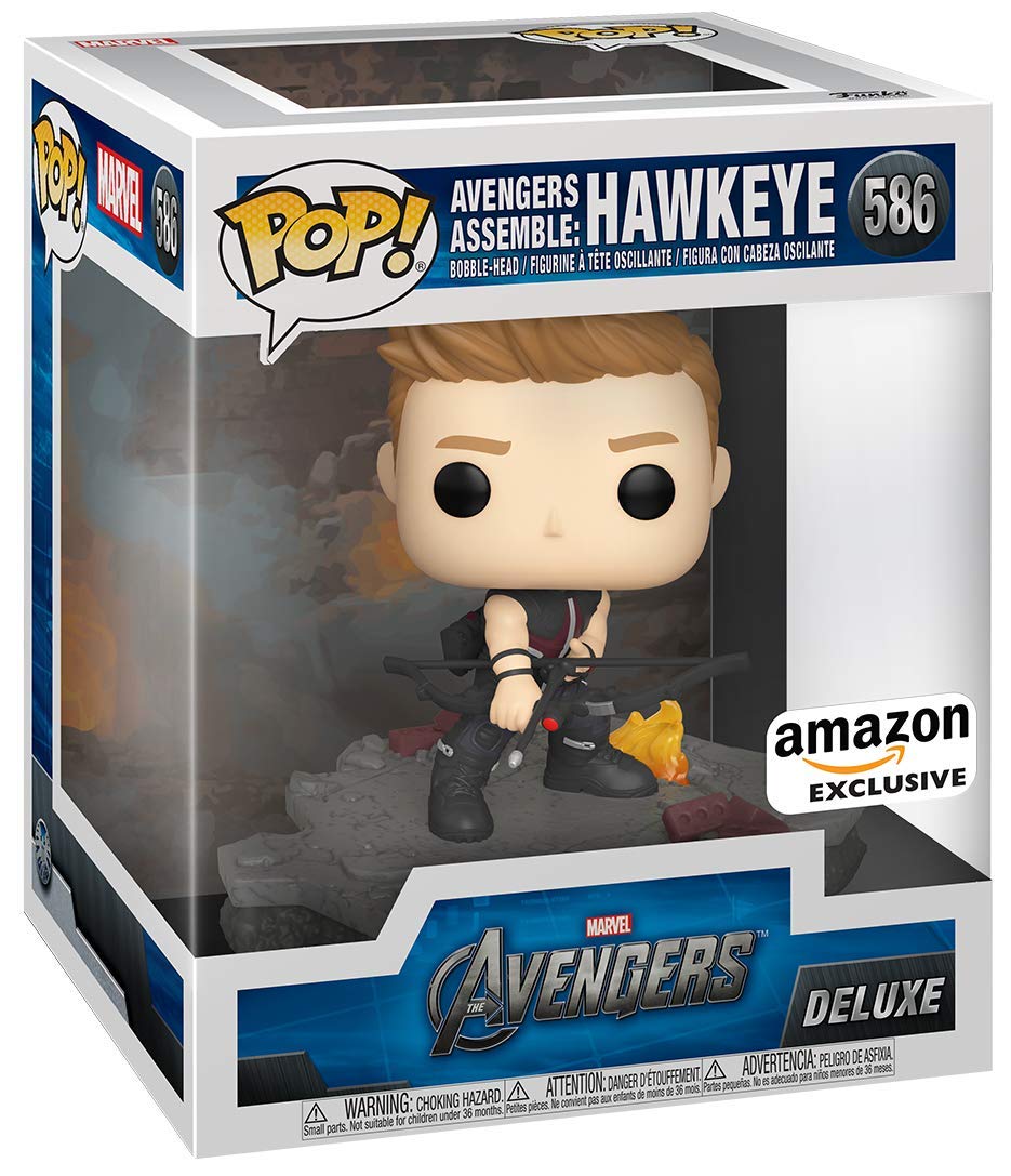 Foto 3 pulgar | Figura De Acción  Hawkeye Funko Pop! Marvel Avengers De Lujo - Venta Internacional.
