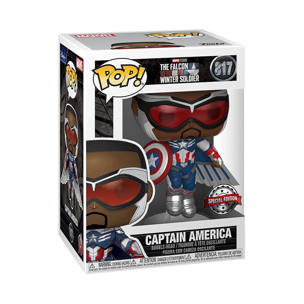 Foto 3 pulgar | Funko Captain America The Falcon 817-Venta Internacional