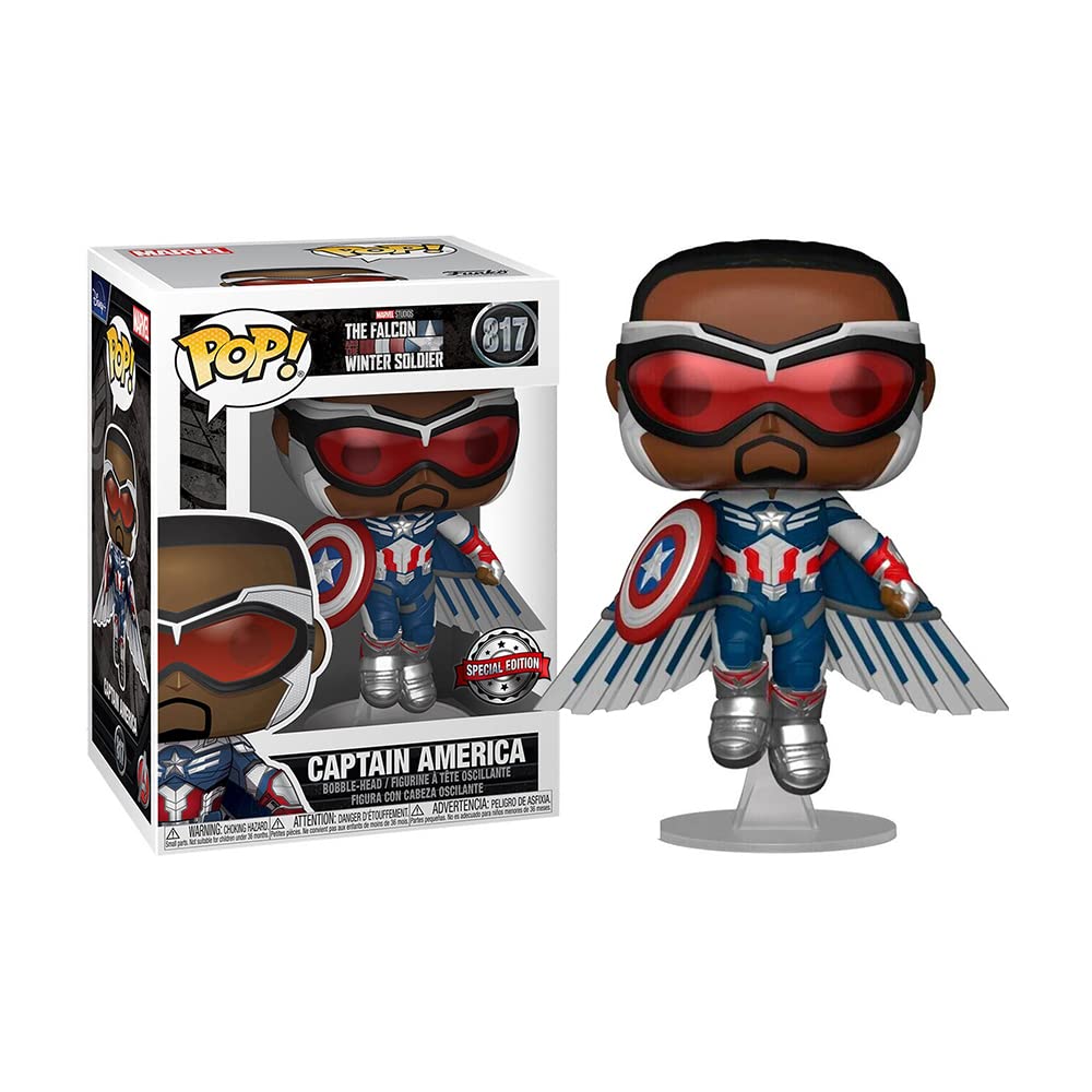 Foto 4 pulgar | Funko Captain America The Falcon 817-Venta Internacional