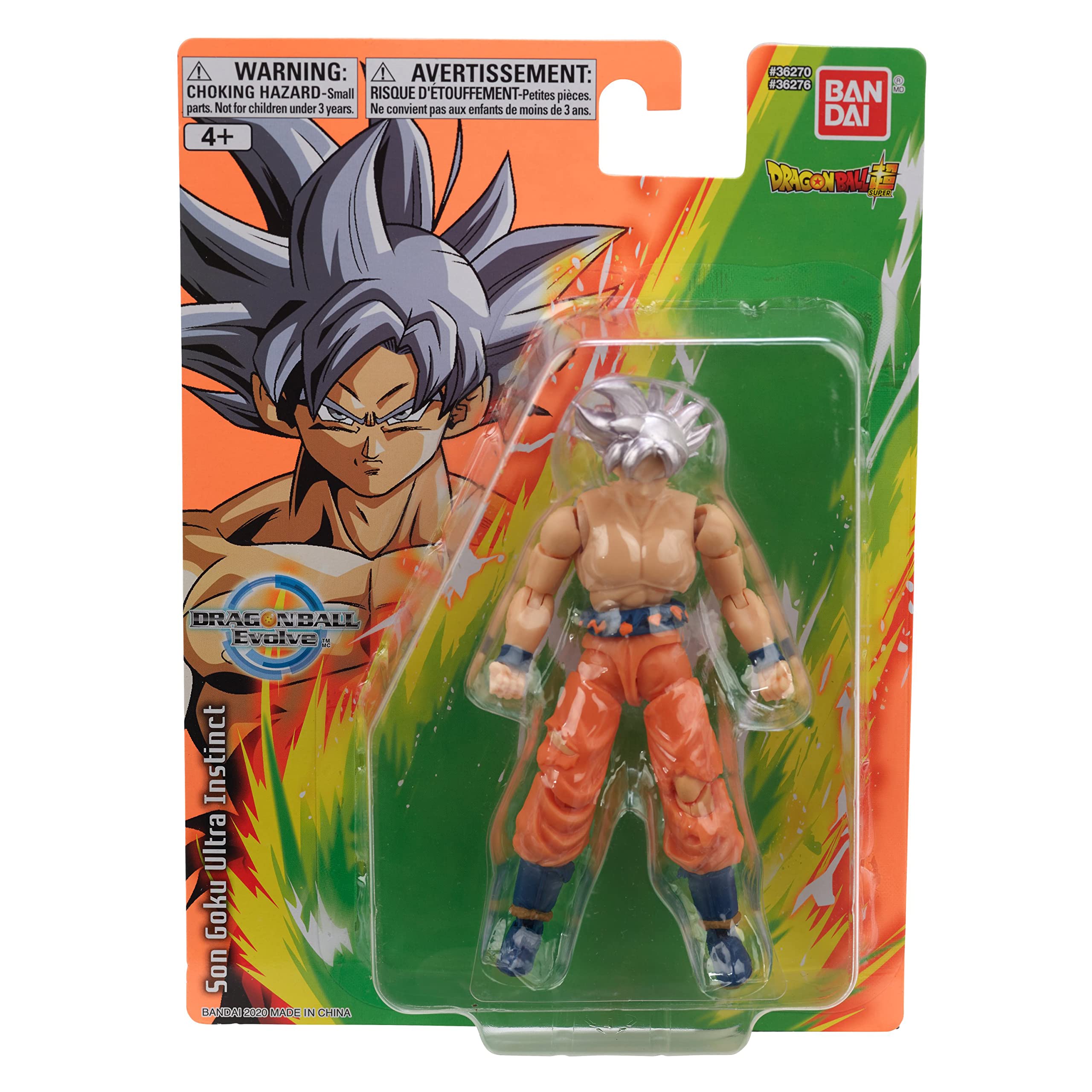 Foto 4 | Figura de Acción Dragon Ball Super Evolve Goku Ultra Instinct - Venta Internacional