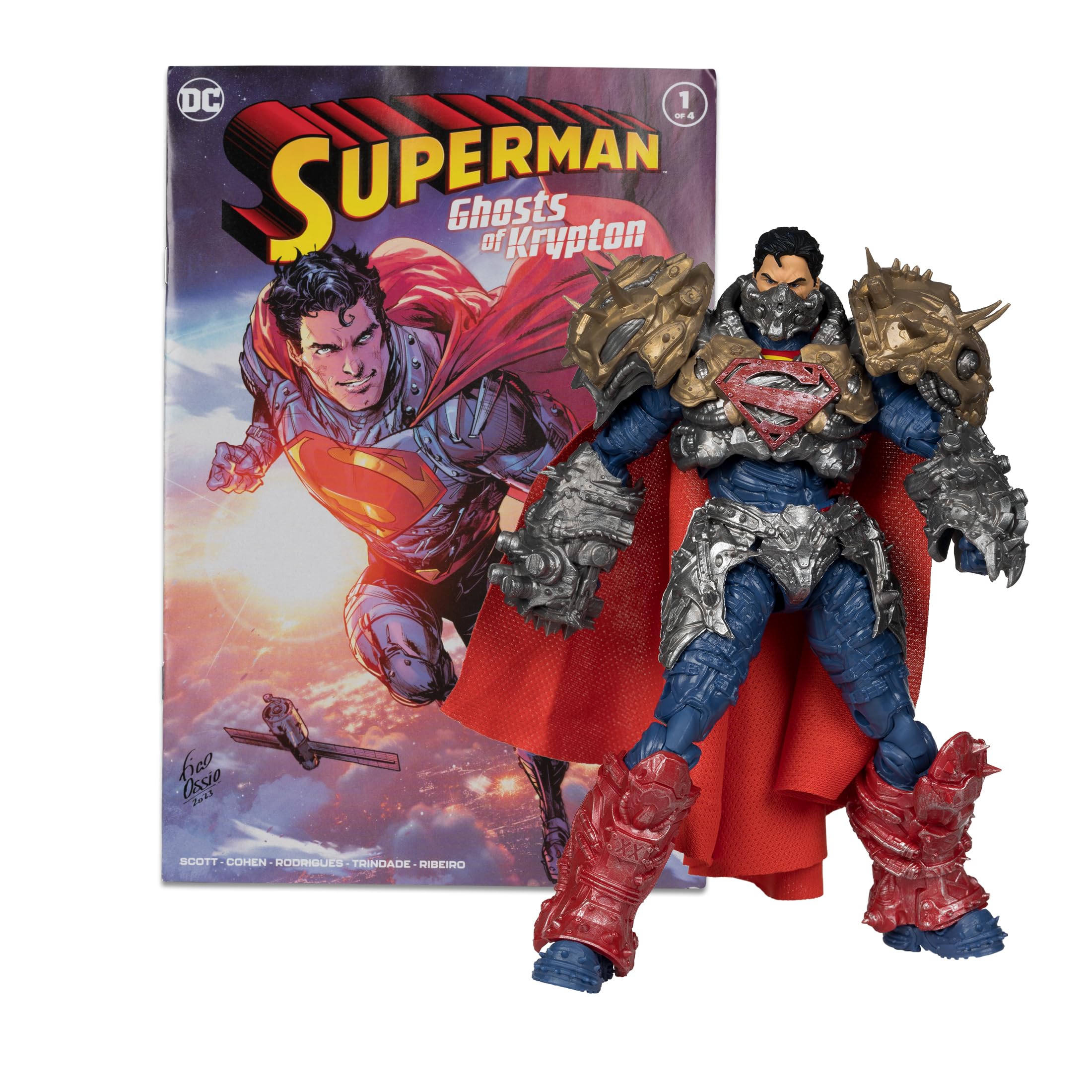 Figura de Acción McFarlane Toys DC Direct Superman 7 con Cómic - Venta Internacional