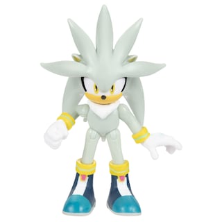 Foto 2 | Figura de Acción Sonic The Hedgehog, Moderna Plateada 6 Cm - Venta Internacional