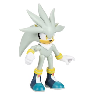 Foto 3 | Figura de Acción Sonic The Hedgehog, Moderna Plateada 6 Cm - Venta Internacional