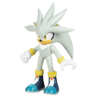 Foto 4 | Figura de Acción Sonic The Hedgehog, Moderna Plateada 6 Cm - Venta Internacional