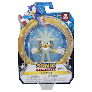 Foto 6 | Figura de Acción Sonic The Hedgehog, Moderna Plateada 6 Cm - Venta Internacional