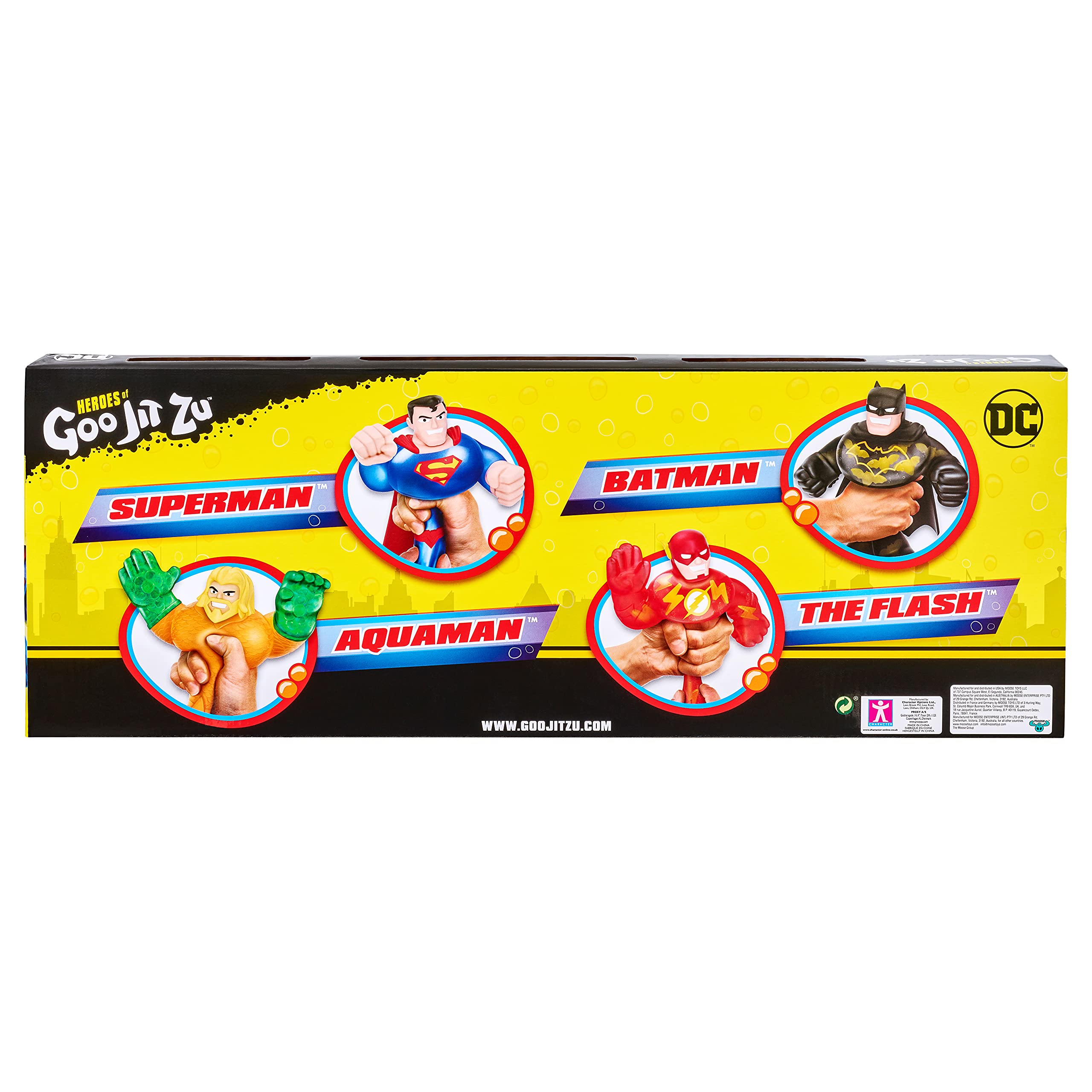 Foto 4 pulgar | Figuras Heroes Goo Jit Zu 4 Piezas-Venta Internacional