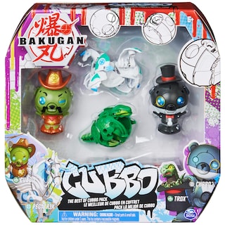Foto 1 | Paquete Toy Bakugan The Best Of Cubbo Con Magician & Cowboy Cubbo - Venta Internacional