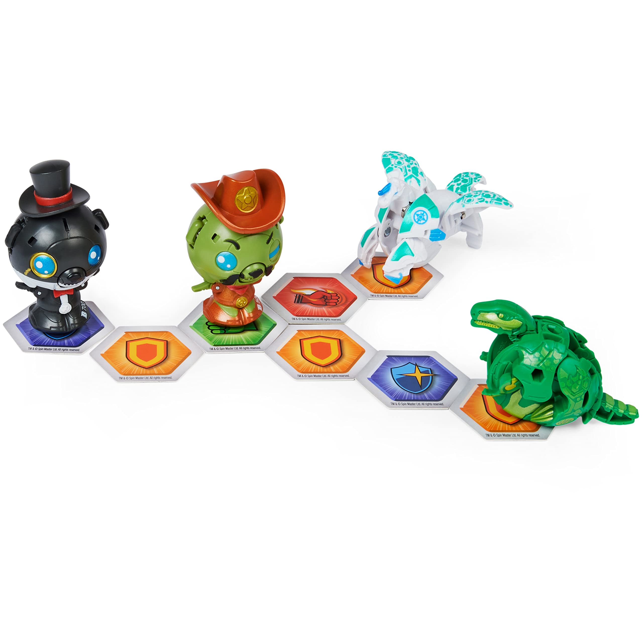 Foto 4 pulgar | Paquete Toy Bakugan The Best Of Cubbo Con Magician & Cowboy Cubbo - Venta Internacional