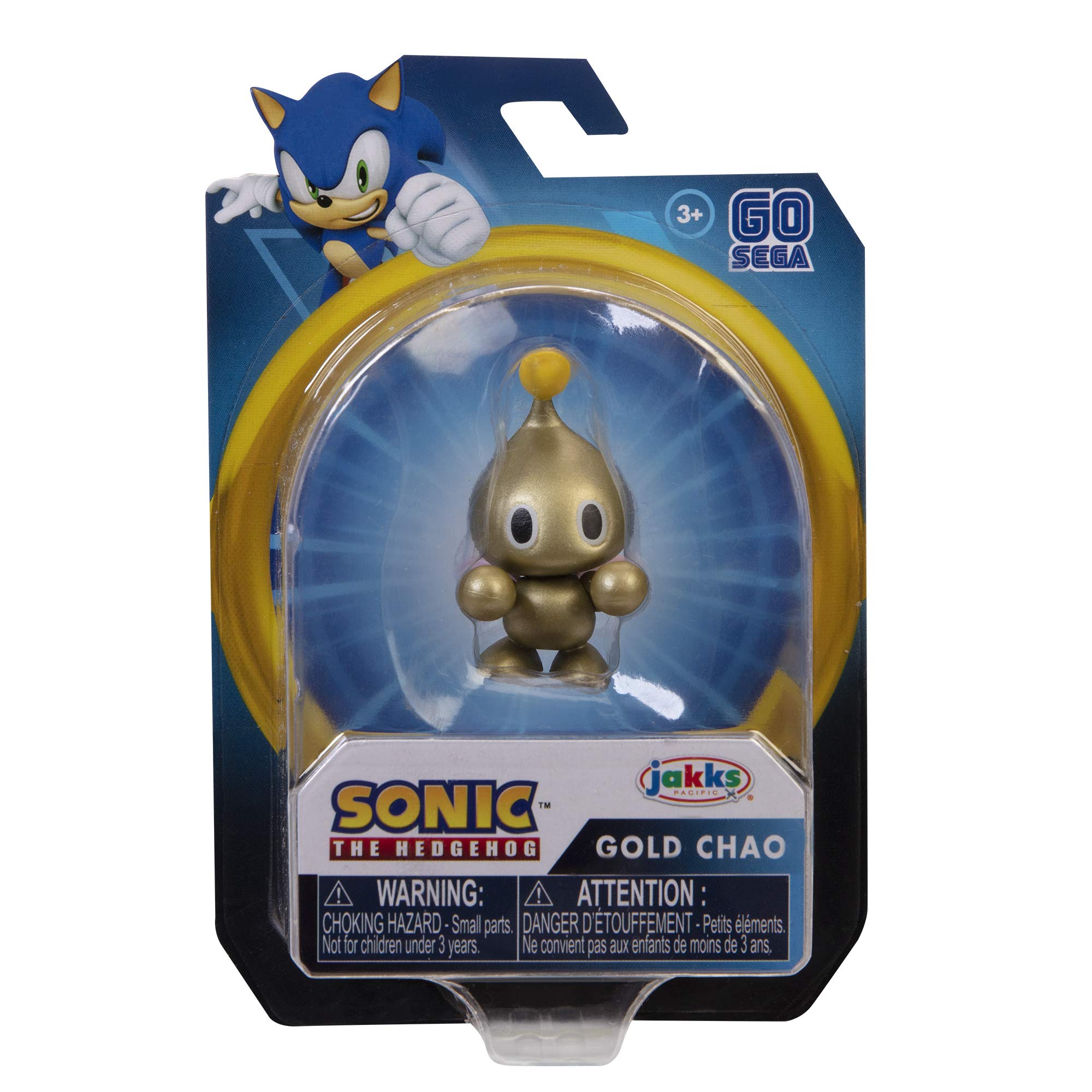 Foto 8 pulgar | Figura de Acción Sonic The Hedgehog Gold Chao de 6.35 cm Coleccionable - Venta Internacional
