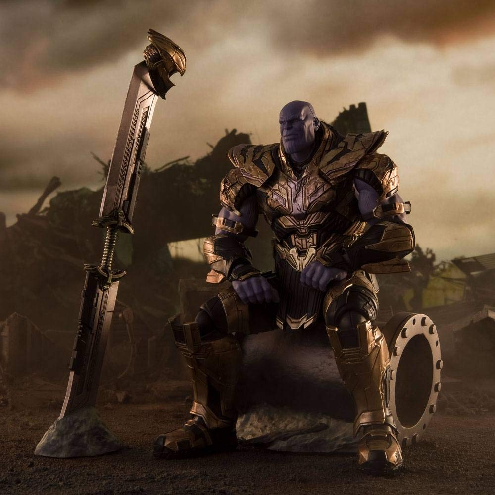 Foto 3 pulgar | Figura de Acción Tamashii Nations Avengers: Endgame Thanos - Venta Internacional