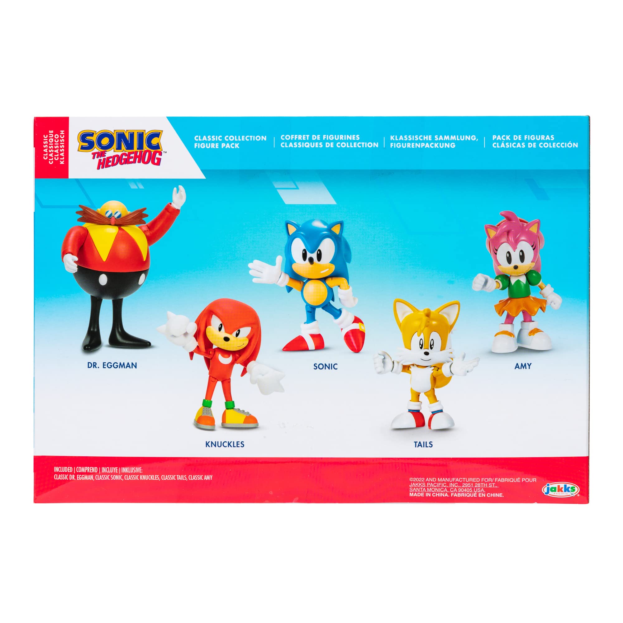 Foto 5 pulgar | Set de Figuras Jakks Pacific Sonic 5 piezas - Venta Internacional