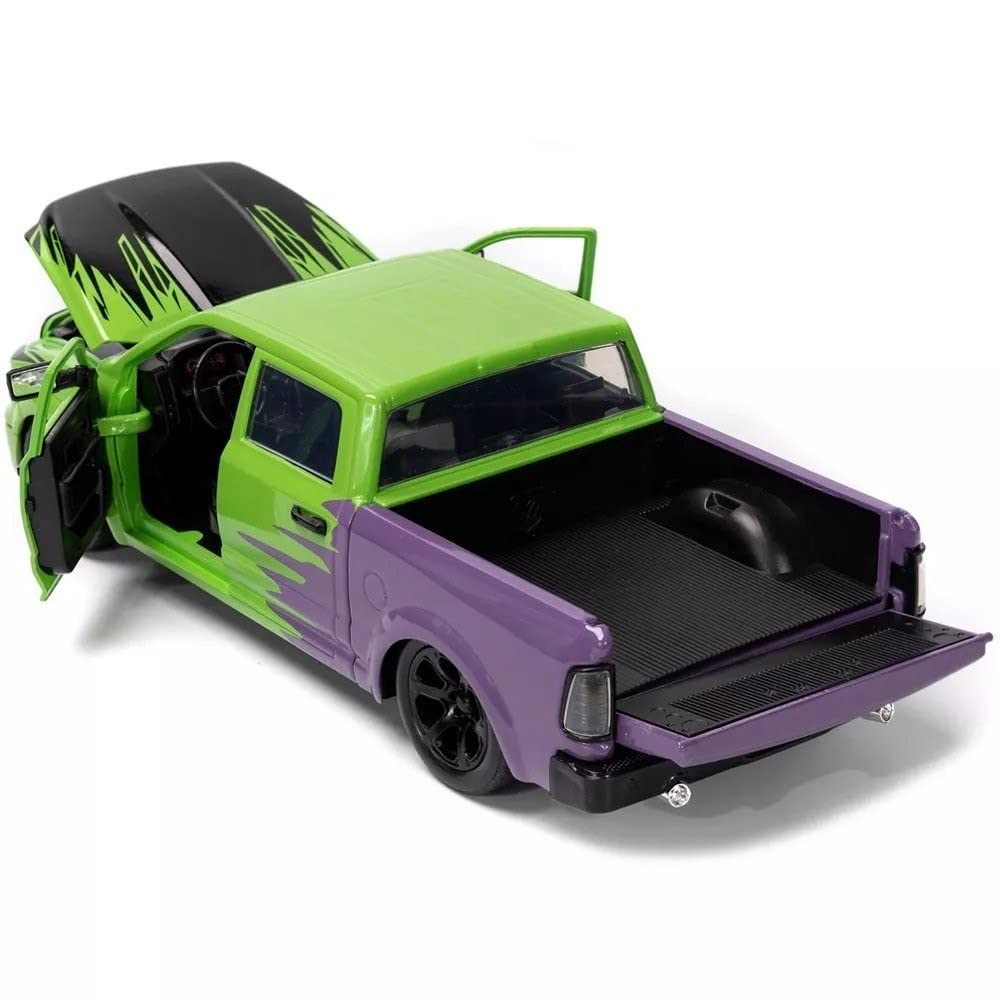 Foto 5 pulgar | Coche Dodge RAM 1500 Toy Jada 1:24 con Hulk - Venta Internacional