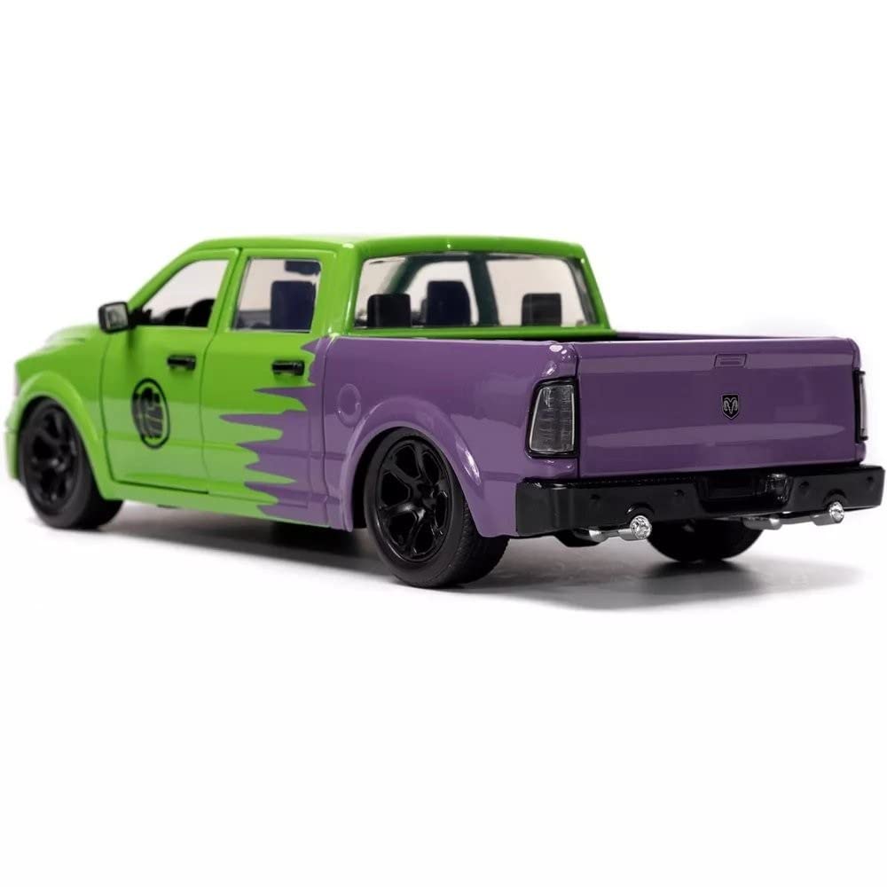 Foto 6 pulgar | Coche Dodge RAM 1500 Toy Jada 1:24 con Hulk - Venta Internacional