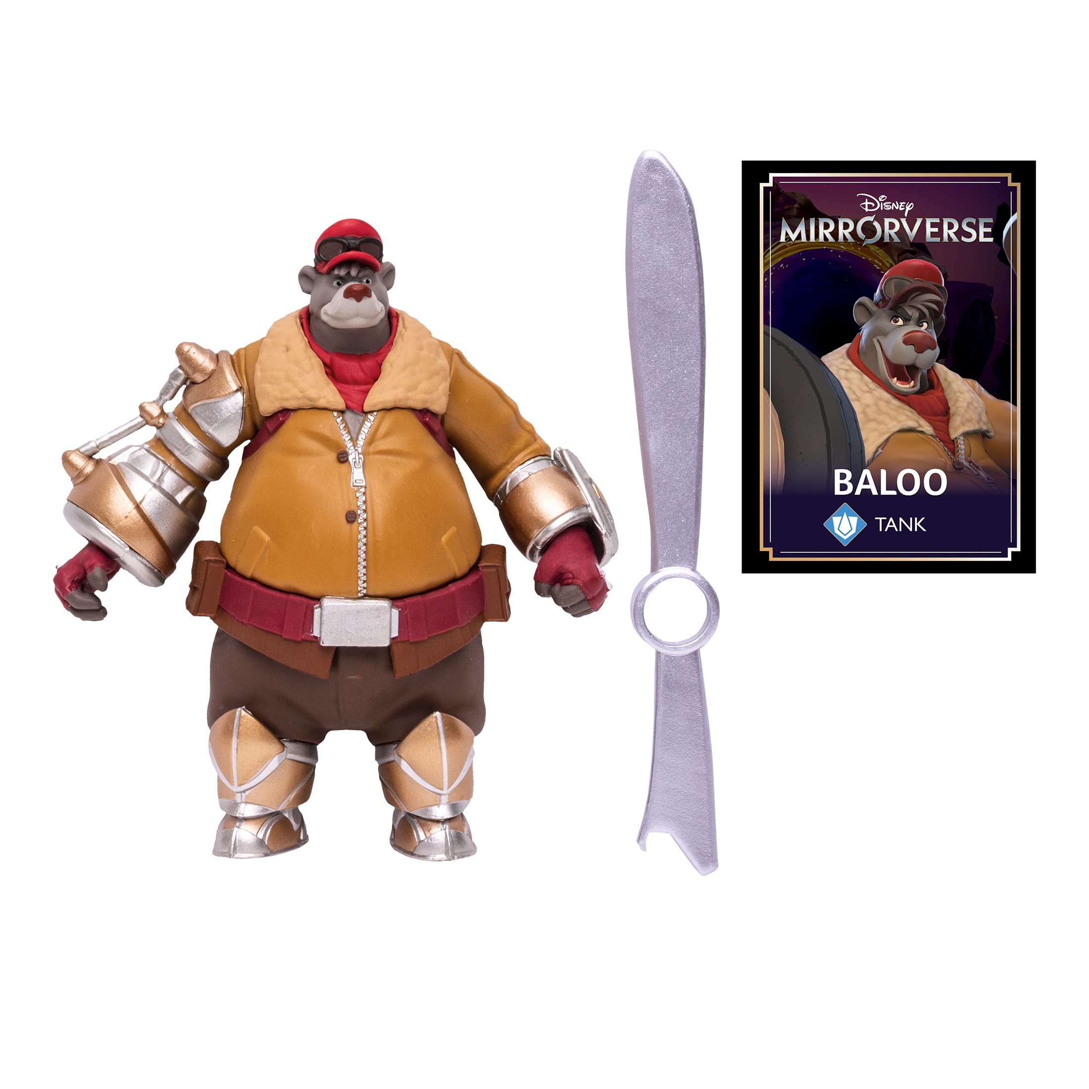 Foto 7 pulgar | Figura de Acción Mcfarlane Toys Disney Mirrorverse Baloo - Venta Internacional