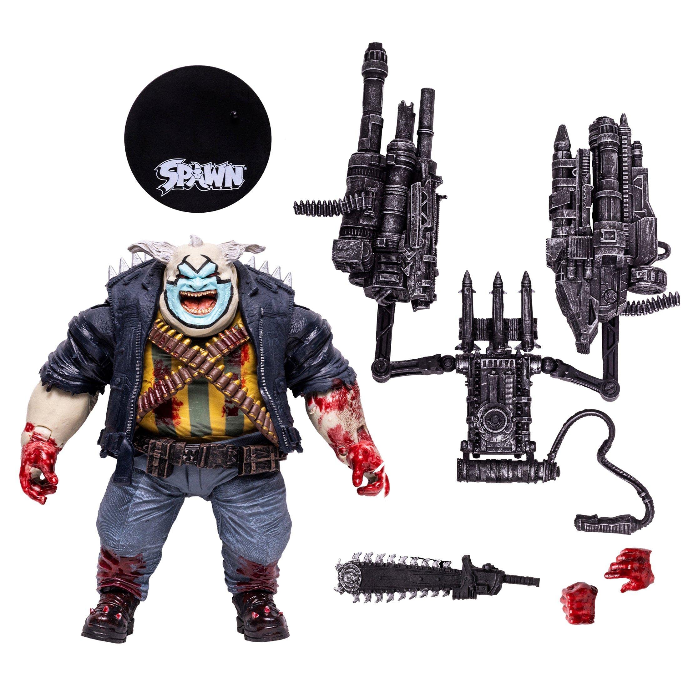 Foto 3 pulgar | Figura de Acción Mcfarlane Toys Spawn Comic The Clown Deluxe - Venta Internacional