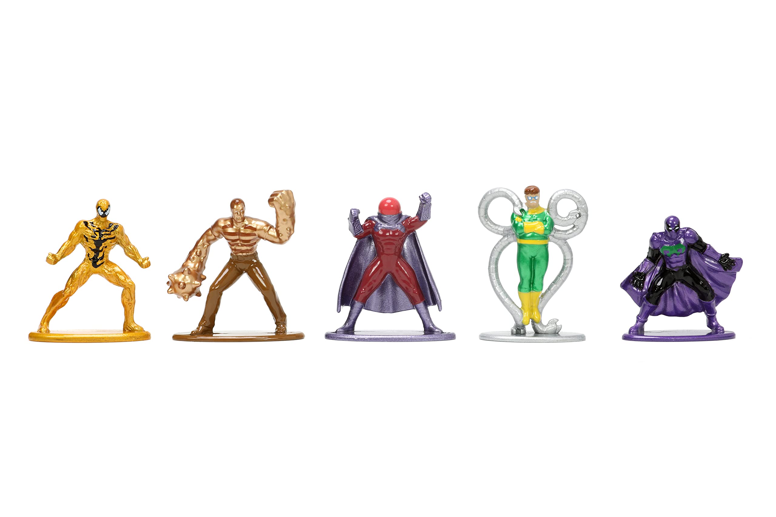 Foto 5 pulgar | Figuras Fundidas a Presión Jada Toys Marvel Spider-Man 18 Unidades Serie 8 - Venta Internacional