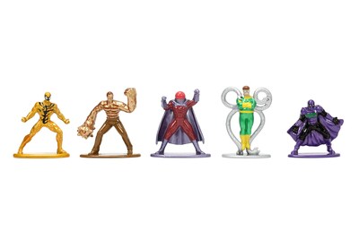 Foto 4 | Figuras Fundidas a Presión Jada Toys Marvel Spider-Man 18 Unidades Serie 8 - Venta Internacional