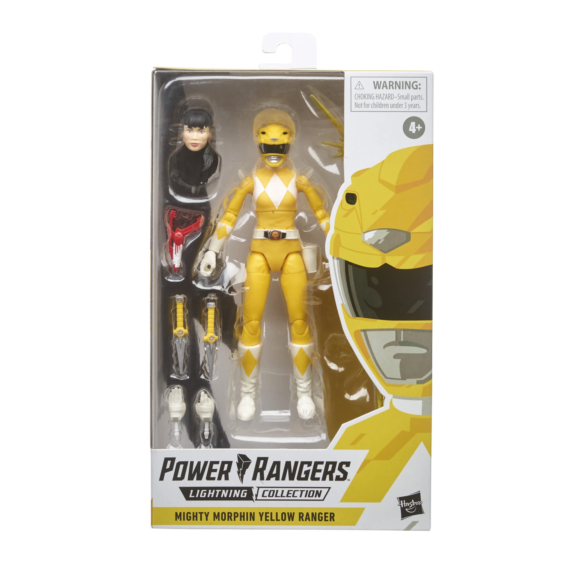 Foto 3 pulgar | Figura de Acción Power Rangers Lightning Ranger Amarilla- Venta Internacional
