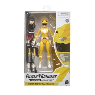 Foto 2 | Figura de Acción Power Rangers Lightning Ranger Amarilla- Venta Internacional