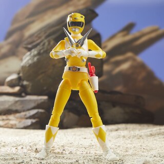 Foto 5 | Figura de Acción Power Rangers Lightning Ranger Amarilla- Venta Internacional