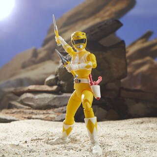 Foto 6 | Figura de Acción Power Rangers Lightning Ranger Amarilla- Venta Internacional