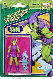 Foto 2 | Figura de Acción Marvel Legends Series Retro 375 Green Goblin - Venta Internacional