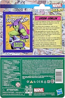 Foto 3 | Figura de Acción Marvel Legends Series Retro 375 Green Goblin - Venta Internacional