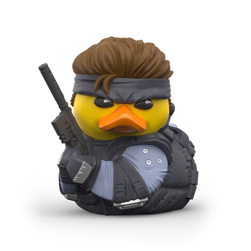 Foto 4 pulgar | Figura Coleccionable de Vinilo con Forma de Pato de Goma Tubbz Solid Snake - Venta Internacional