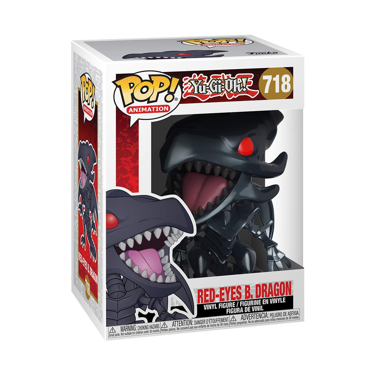 Foto 3 pulgar | Funko Red Eyes B Dragon Yu-Gi-Oh 718-Venta Internacional