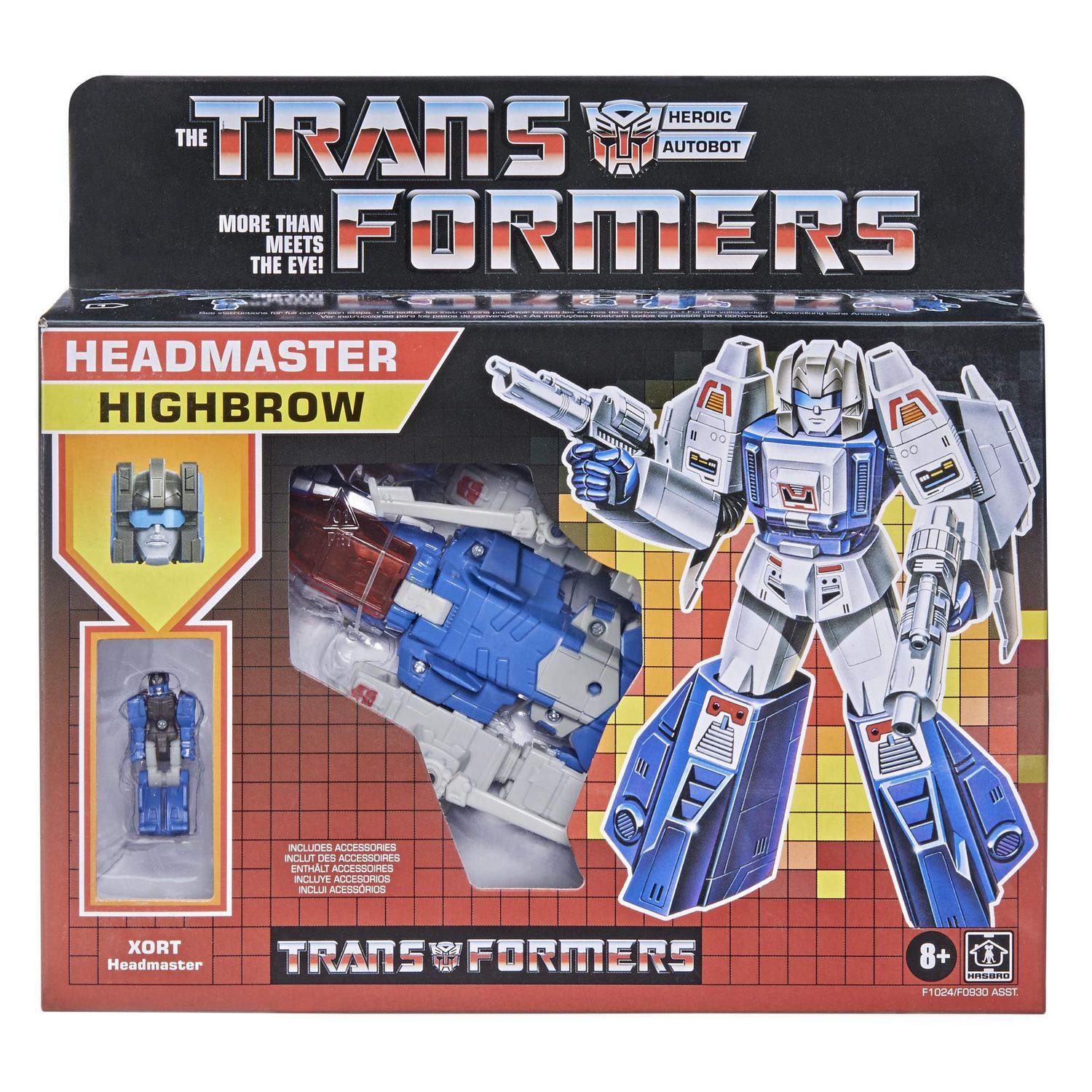 Figura de Acción Transformers Retro Headmaster Highbrow 2021 - Venta Internacional