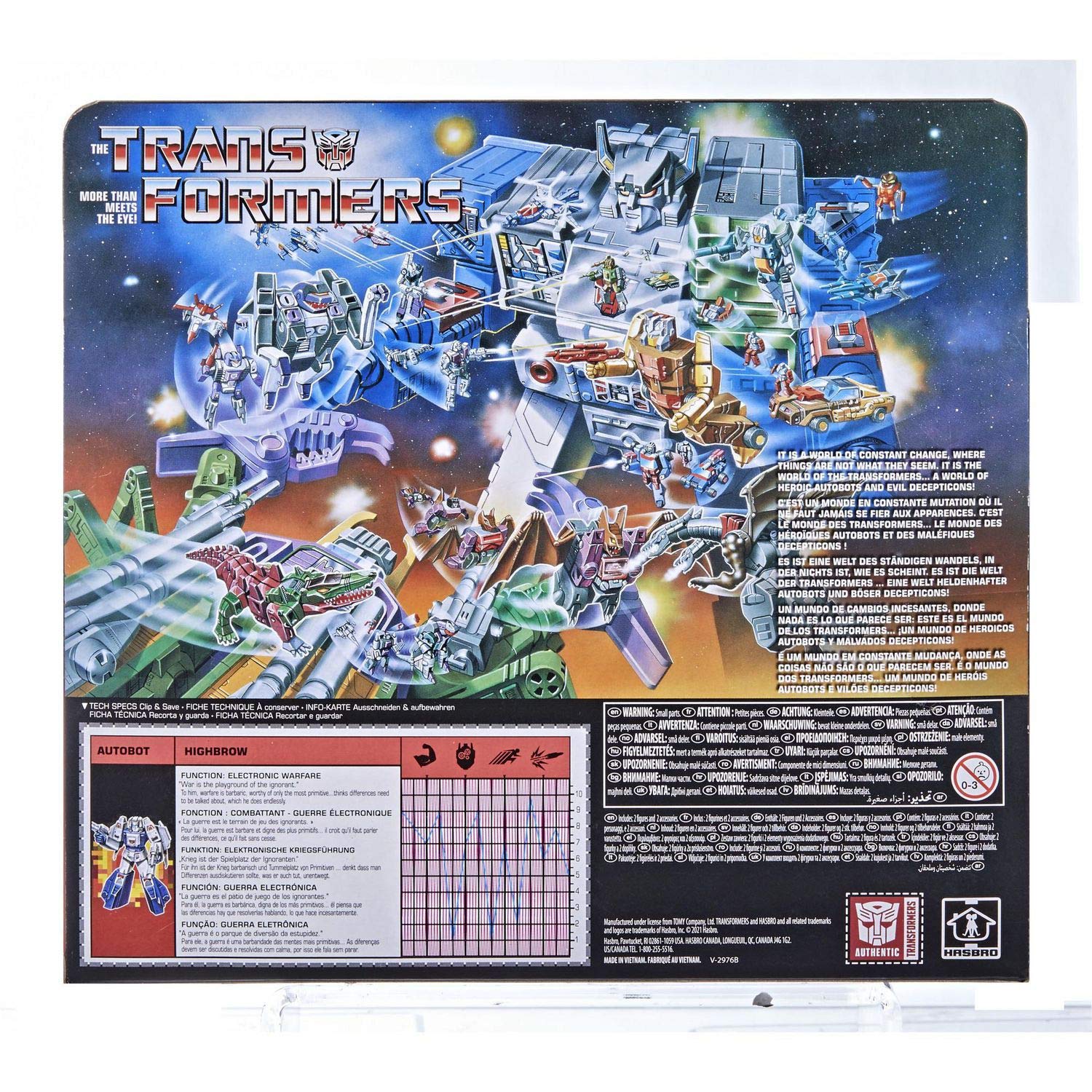 Foto 4 | Figura de Acción Transformers Retro Headmaster Highbrow 2021 - Venta Internacional