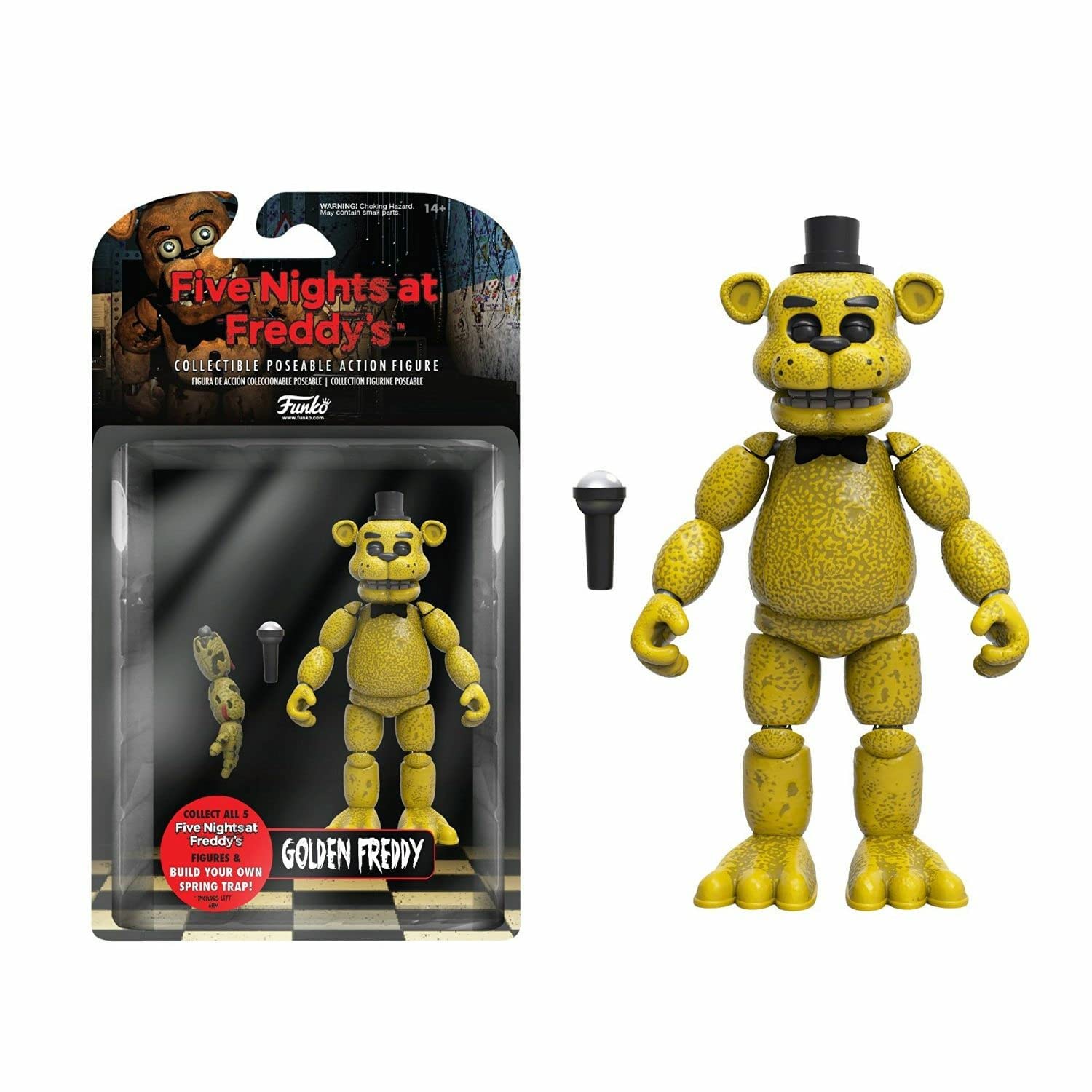 Foto 1 | Figura de Juguete Funko Five Nights At Freddy's Pop Golden Freddy - Venta Internacional