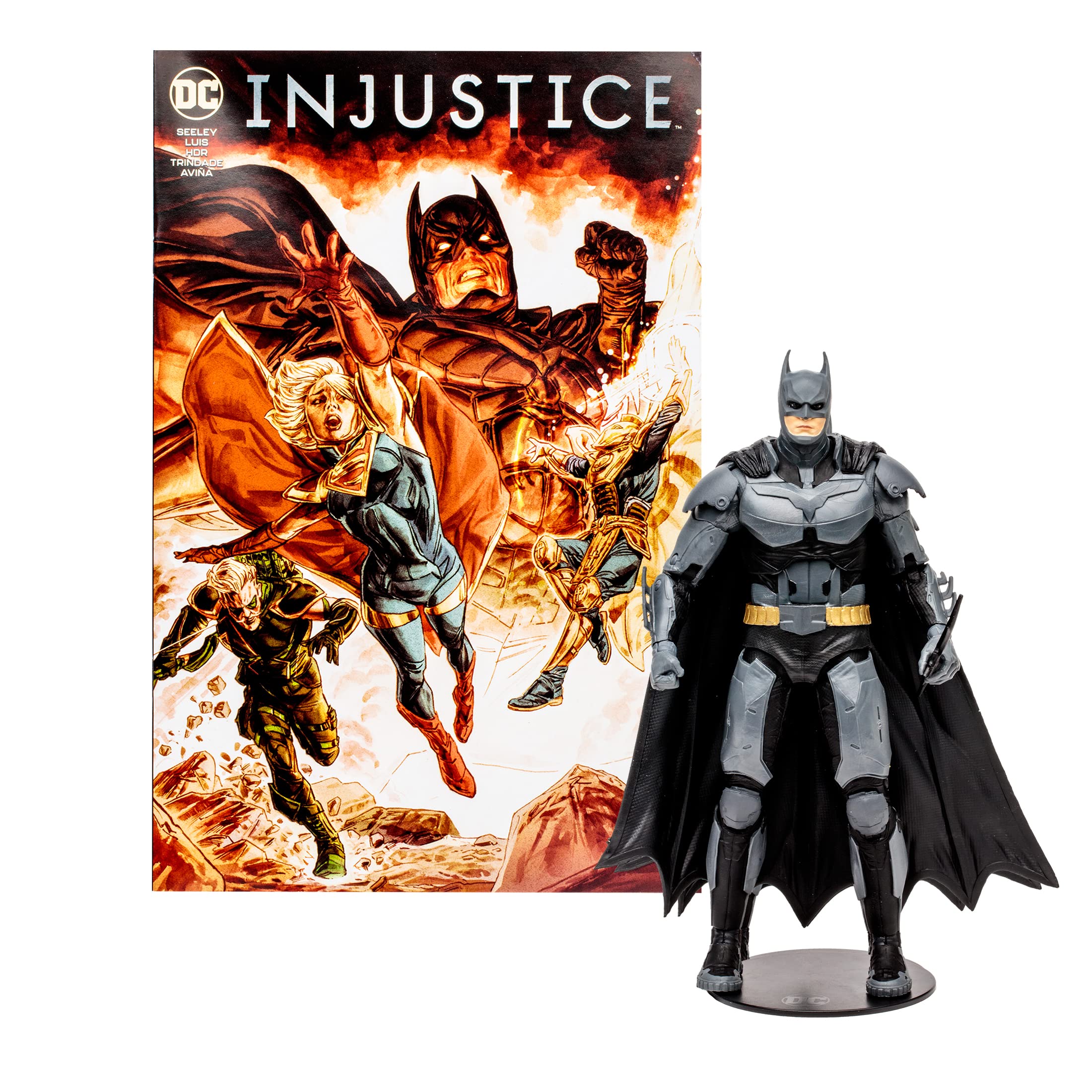 Foto 3 pulgar | Figura de Acción Mcfarlane Toys Dc Injustice 2 Batman - Venta Internacional