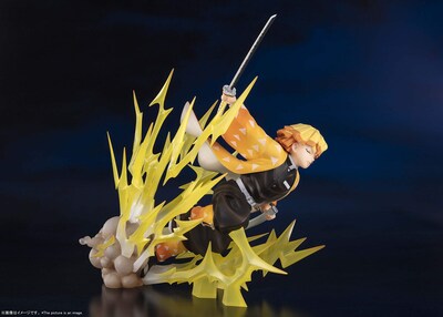 Foto 3 | Figura de Acción Tamashii Nations Demon Slayer Agatsuma Zenitsu - Venta Internacional