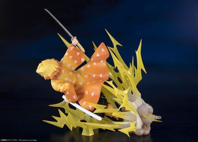 Foto 4 | Figura de Acción Tamashii Nations Demon Slayer Agatsuma Zenitsu - Venta Internacional