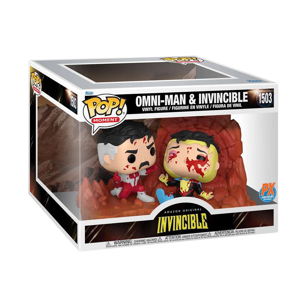 Foto 3 pulgar | Figura de Vinilo Funko Pop! Momento Invencible - Venta Internacional