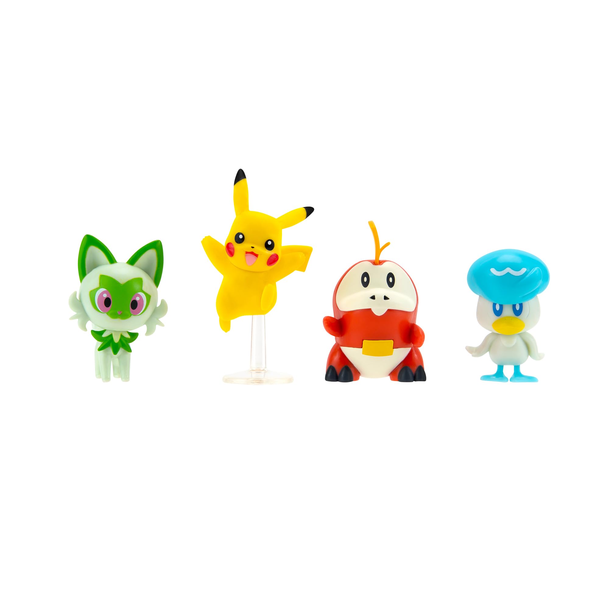 Foto 2 pulgar | Pack de Figuras Pokémon Paldea Battle Con Pikachu Fuecoco - Venta Internacional