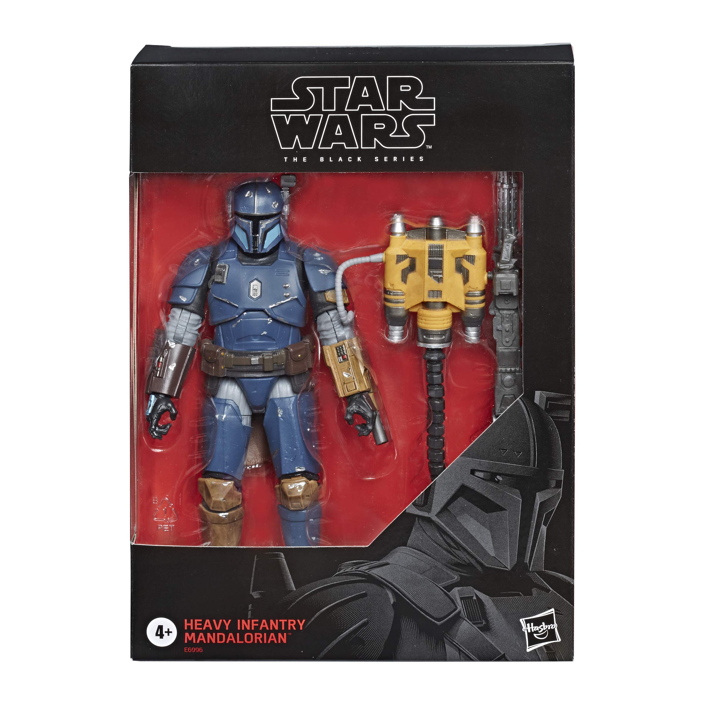 Foto 3 pulgar | Figura de Acción Star Wars The Black Series Heavy Infantry Mandalorian de 15 Cm - Venta Internacional