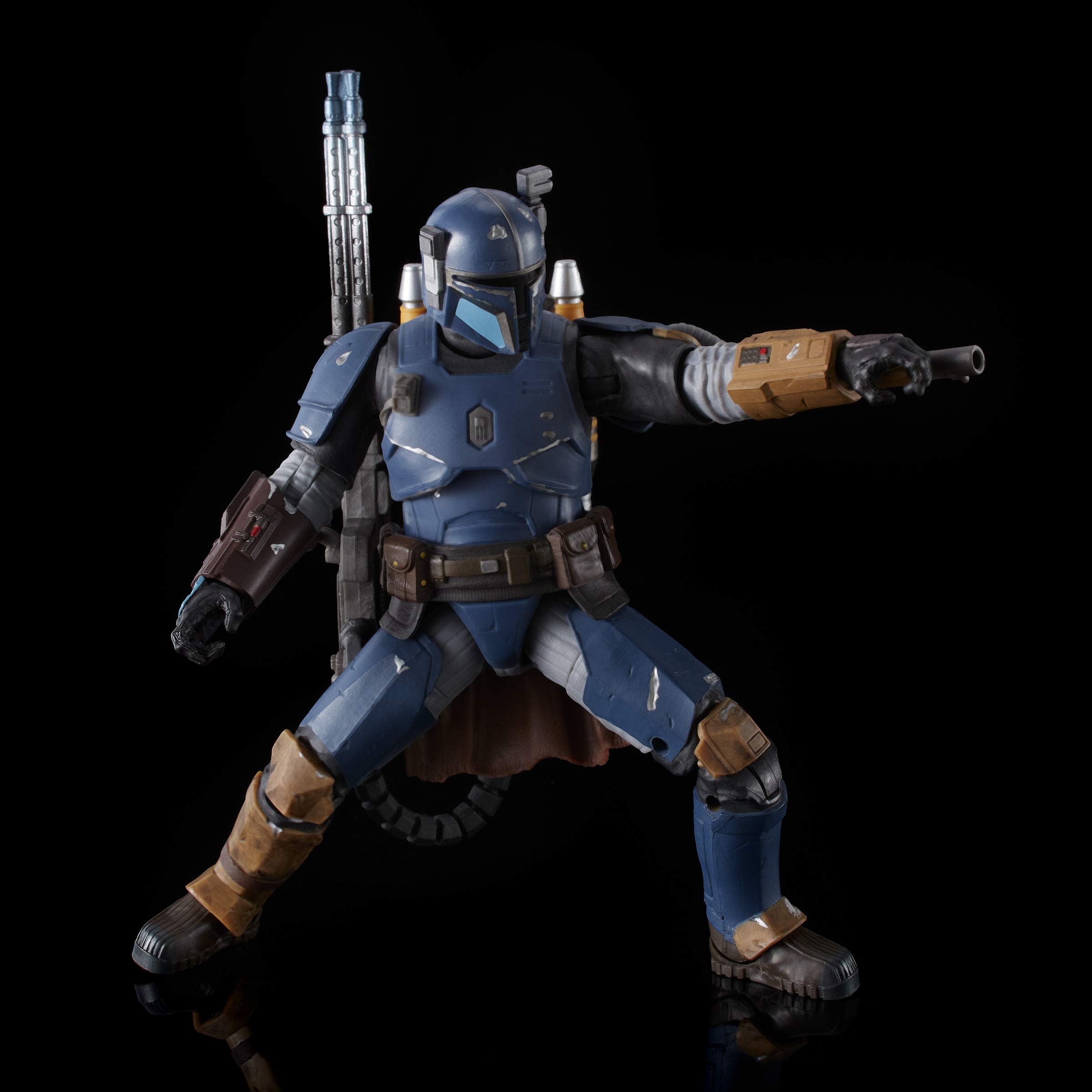 Foto 7 pulgar | Figura de Acción Star Wars The Black Series Heavy Infantry Mandalorian de 15 Cm - Venta Internacional